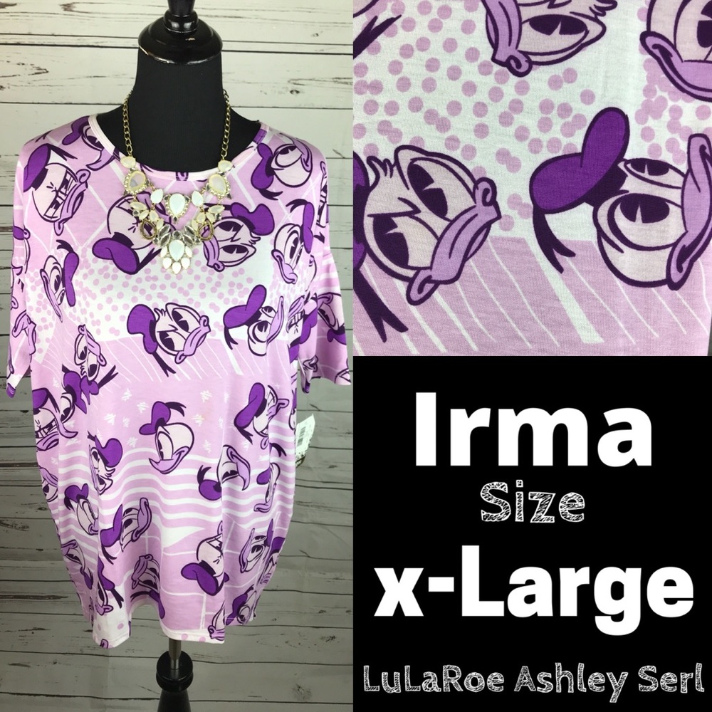 LuLaRoe Disney Donald Duck Irma